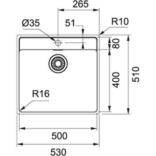 Мийка FRANKE MRX 210-50 TL 8334 фото