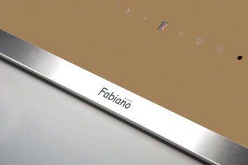 Витяжка кухонна Fabiano Prisma 80 Champagne 10090 фото