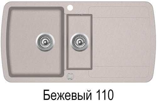 Кухонная мойка AQUASANITA Lira SQL151AW 28471981317141 фото