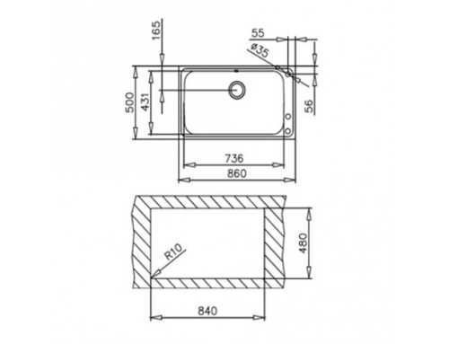 Кухонная мойка TEKA BAHIA 1B Plus (12127001) 38922083905151 фото