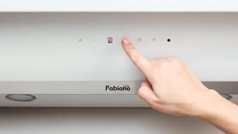 Витяжка кухонна Fabiano Prisma 80 White 10091 фото