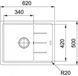 Мойка кухонная FRANKE BASIS BFG 611-62 20622770774240 фото 2