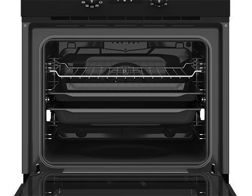 Духовой шкаф TEKA HRB 6400 ATS (WISH, Rustica) черный, ручки "затемненное серебро" (111010015) 8772 фото