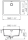 Мойка гранитная SCHOCK Brooklyn N-100L 34083685951314 фото 2
