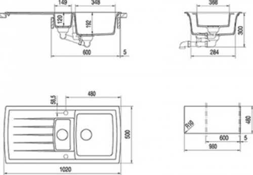 Мийка SCHOCK Arco D-150 34503653977321 фото