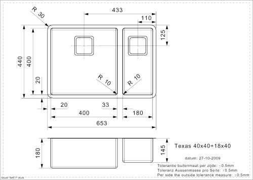Мойка для кухни REGINOX TEXAS 40-18 /18-40 16794586731496 фото