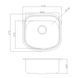 Кухонная мойка Fabiano Model 49x47 0.8 12982085467149 фото 3