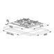 Варочная поверхность Franke FHLM 604 4G GF E (106.0263.748) 7846 фото 2