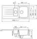 Мойка гранитная SCHOCK Viola D-150 34513682678313 фото 2