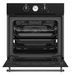 Духовой шкаф TEKA HRB 6300 ATS (WISH, Rustica) черный, ручки "затемненное серебро" (111010011) 8775 фото 1