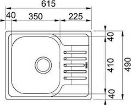 Мойка кухонная FRANKE POLAR PXL 611-60 33552074984150 фото