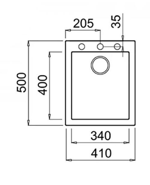 Кухонная мойка Teka Forsquare 34.40 TG (115230012) светло бежевый 10248 фото