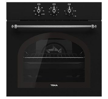 Духова шафа TEKA HRB 6100 ATS (WISH, Rustica) чорний, ручки "затемнене срібло" 8779 фото
