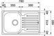 Мойка кухонная FRANKE POLAR PXL 611-78 33562074985150 фото 2