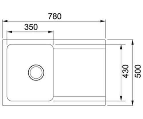 Мойка кухонная FRANKE Orion Tectonite OID 611-78 32332786261244 фото