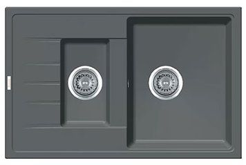 Мийка Fabiano Classic 78x50x15 Titanium 71182185426647 фото