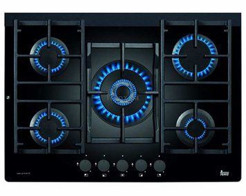 Газова варильна поверхня Teka CGW LUX 70 5G AI AL TR (40215706) чорний 10210 фото