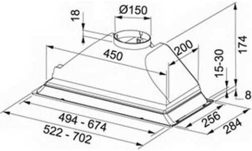 Кухонна витяжка Franke FBI 522 XS V2 (110.0200.701) 5861 фото