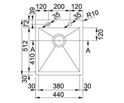 Мойка кухонная FRANKE PLANAR PPX 210-44 TL 6001 фото