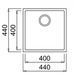 Кухонная мойка Teka Square 40.40 TG (115230026) серый 10252 фото 2